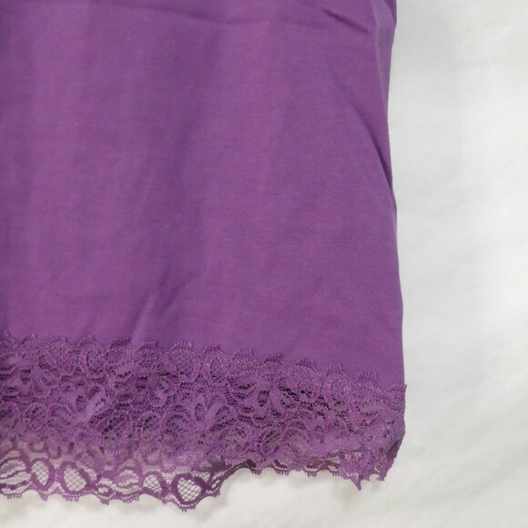 ANN TAYLOR PETITE Ann Taylor Petite SP Purple Lace Trim Cami Tank Top - NWT - Picture 15 of 15